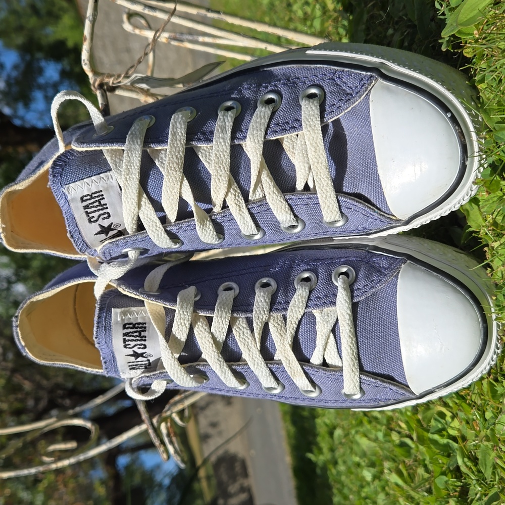 Converse ALL STAR Custom Chuck Taylor VIOLET NWOT Unisex. (BIN 006) - Picture 12 of 12